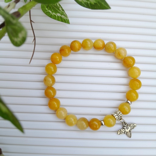 [gsb63] Stretch Bracelet with Natural Stone Beads
