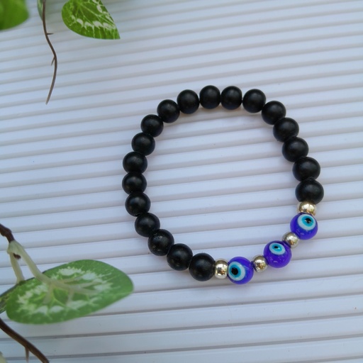 [gsb38] Stretch Bracelet with Natural Stone Beads