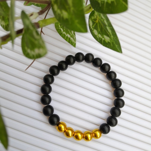 [gsb29] Stretch Bracelet with Natural Stone Beads