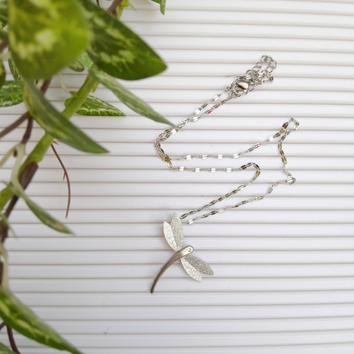 [neck13] 304 Stainless Steel Dragonfly Necklace 