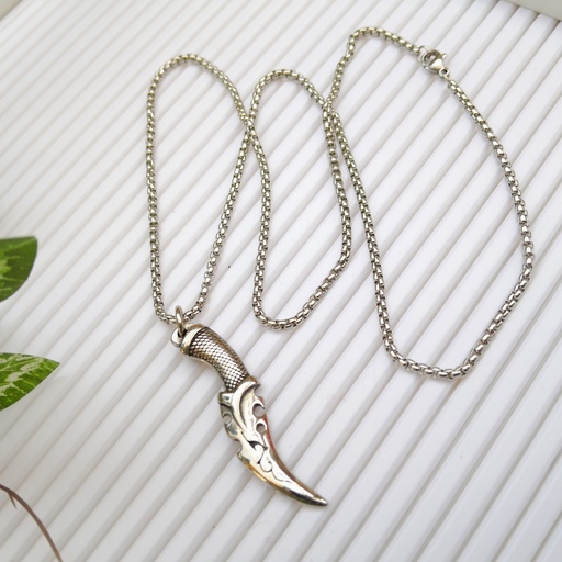 [neck17] 304 Stainless Steel Knife Necklace