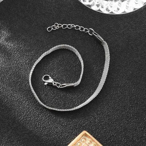 [brace01] Stainless Steel Mesh Bracelet