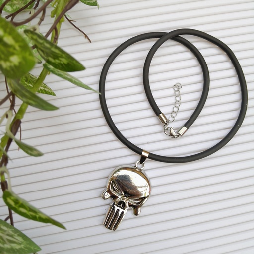 [N99747] Stainless Steel Skull Necklace