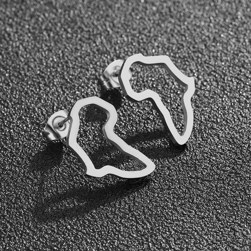 [ASUF30867] 304 Stainless steel africa studs