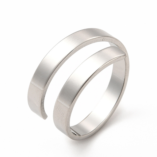 Stainless Steel Ring - Open 