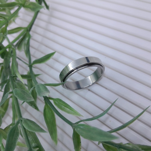 Rotating Stainless Steel Ring - size #11
